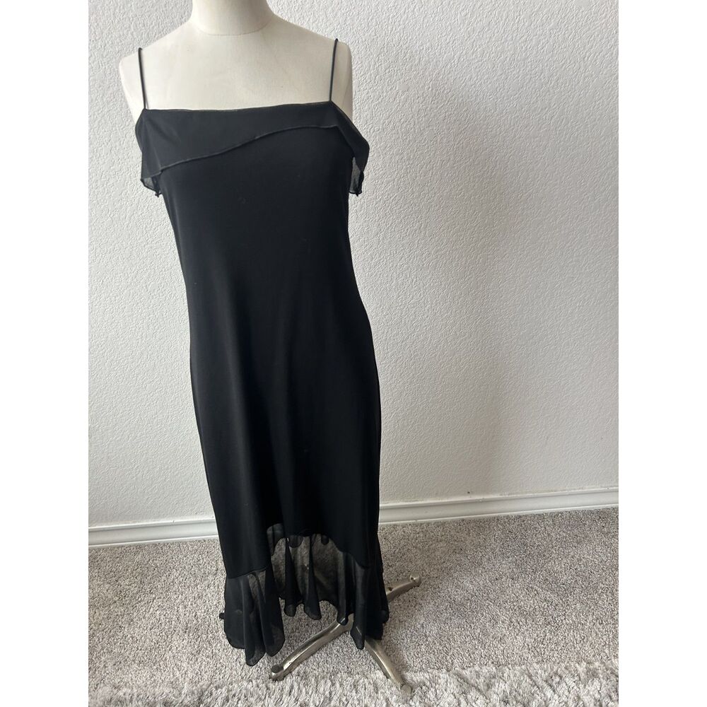 Vintage Y2K Byer Too Black Slip Dress